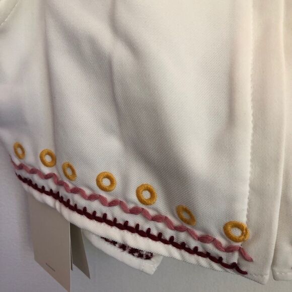 TULAROSA Tavi Crop Top in Ivory .Size XS - Picture 5 of 12